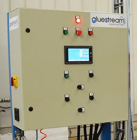 Обладнання Gluestream. flat-lamination-hot-melt-pur